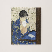 The Letter by Mary Cassatt,ヴィンテージ印象主義 ジグソーパズル (縦)