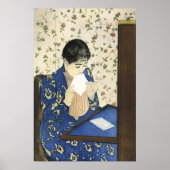 The Letter by Mary Cassatt,ヴィンテージ印象主義 ポスター (正面)