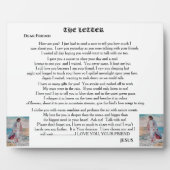 THE LETTER FROM JESUS フォトプラーク (正面)