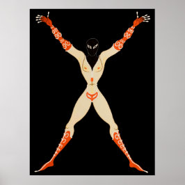 The Letter X from the Alphabet, 1976 ポスター