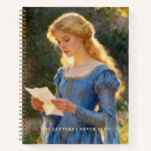 The Letters I Never Sent | Aesthetic Journal ノートブック (正面)