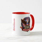 The Liberty Eagle 250th Gala Mug マグカップ (正面右)