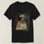 The Librarian by Giuseppe Arcimboldo 1566 Tシャツ (デザイン正面)