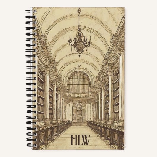 『The Library』アカデミアジャーナル ノートブック (正面)