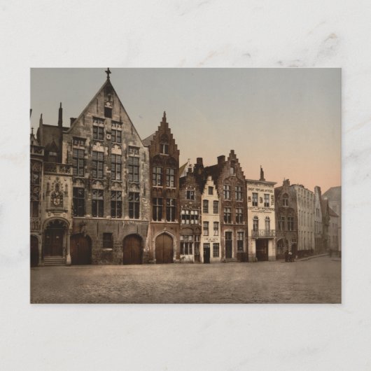 The Library, Bruges，ベルギー ポストカード (正面)