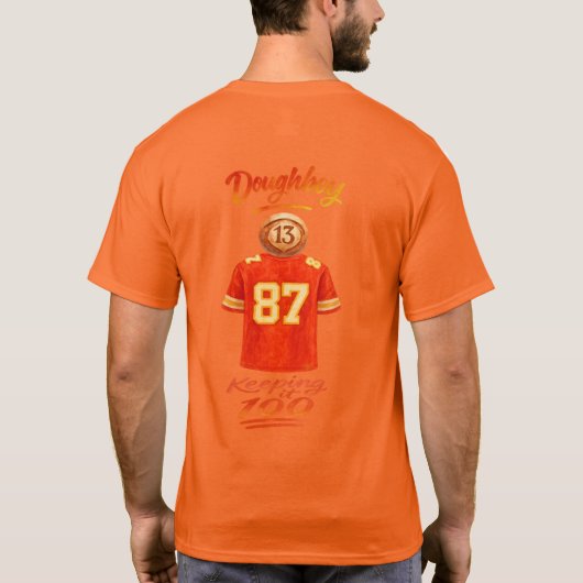 The Life of a Doughboy Keeping It 100 Tシャツ (裏面)