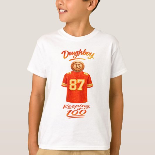 The Life of a Doughboy Keeping It 100 Tシャツ (正面)