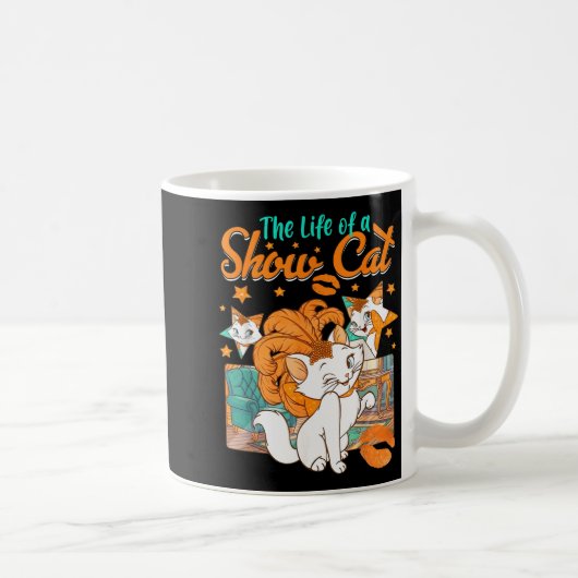 The Life Of A Show Cat Girl For Men Women コーヒーマグカップ (右)
