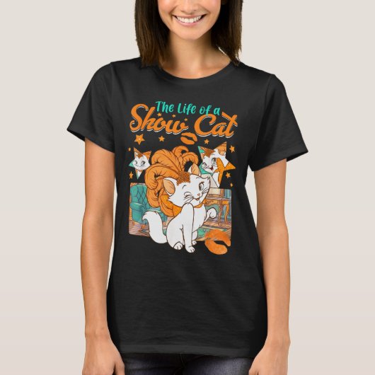 The Life Of A Show Cat Girl For Men Women  Tシャツ (正面)