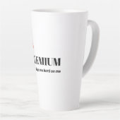 The "Life on a Budget" adulting is hard humour  カフェラテマグ (右アングル)