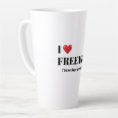 The "Life on a Budget" adulting is hard humour  カフェラテマグ (左アングル)