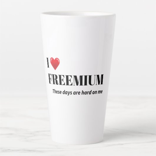 The "Life on a Budget" adulting is hard humour  カフェラテマグ (正面)