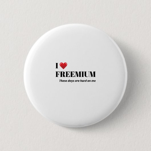 The "Life on a Budget" adulting is hard humour  缶バッジ (正面)