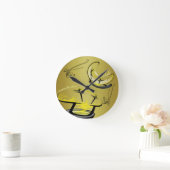 The Light Cap Zaps ラウンド壁時計 (ホーム)