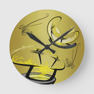 The Light Cap Zaps ラウンド壁時計