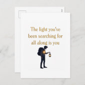 The light is you iPad Smart Cover シーズンポストカード (正面/裏面)