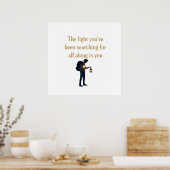 The light is you iPad Smart Cover ポスター (キッチン)