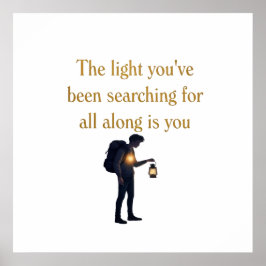 The light is you iPad Smart Cover ポスター