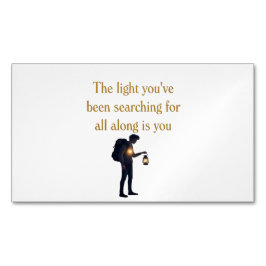 The light is you iPad Smart Cover マグネット名刺