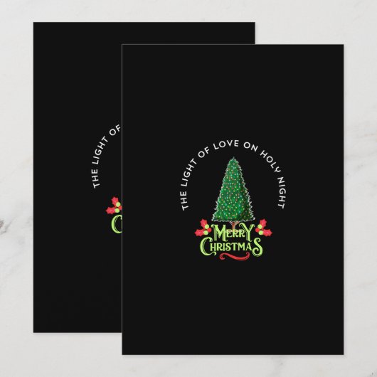 The Light of Love on Holy Night シーズンカード (正面/裏面)