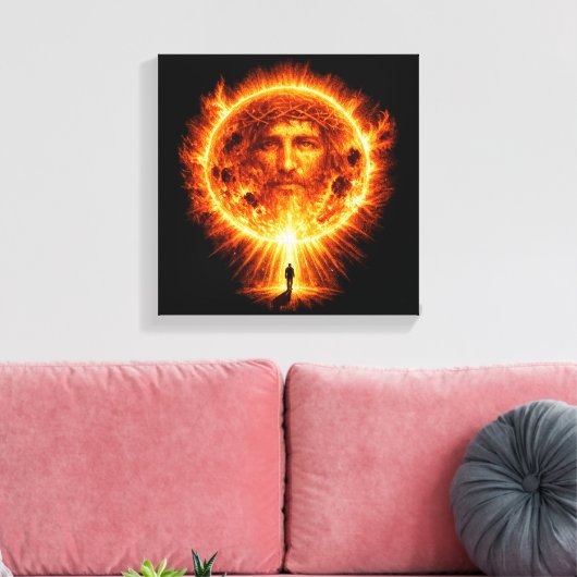 The Light. The Son. キャンバスプリント (インサイチュ (リビング))