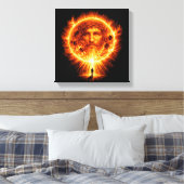 The Light. The Son. キャンバスプリント (インサイチュ (寝室))