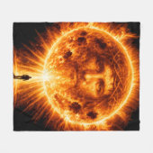 The Light. The Son. フリースブランケット (正面(横))