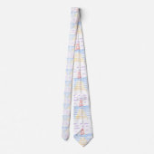 The Lighthouse and the Pier Neck Tie ネクタイ (裏面)