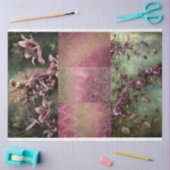 The Lily, Fairy Tale Fantasy collage 薄葉紙 (クラフト)