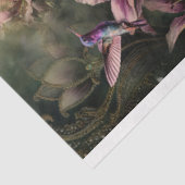 The Lily, Fairy Tale Fantasy collage 薄葉紙 (詳細)