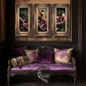 The Lily Fairy Tale Fantasy Hummingbird & Floral ラッピングペーパーシート