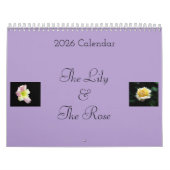 The Lily & the Rose Calendar カレンダー (カバー)