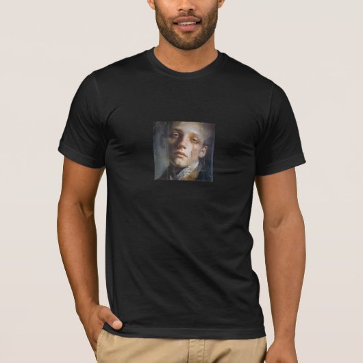 The Linger of You – 美術ポートレートTシャツ Tシャツ (正面)