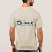 The Linux Foundation sent me to this conference... Tシャツ (裏面)