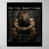 The Lion Does Not Wipe Lion Does Not Concern Himse ポスター (正面)