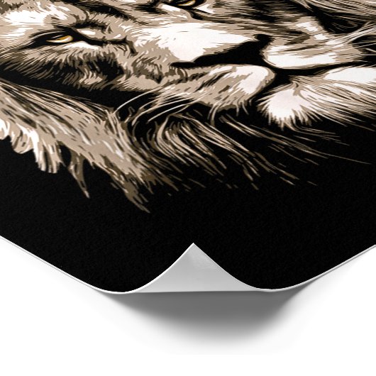 The Lion Doesn't Wait 18 Years Funny  ポスター (角)