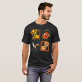 The Lion King - Simba Nala Timon Pumbaa Zazu Chara Tシャツ (正面フル)