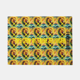 The lion of tribe of Judah T-Shirt ドアマット
