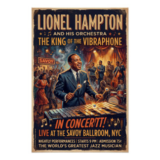 The Lionel Hampton Orchestra ポスター