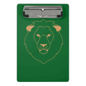 The Lion's Gaze: Golden Contour ミニクリップボード (正面)