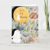 The Little Bunny's Thoughts カード (正面)