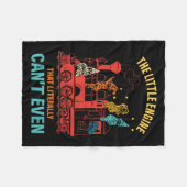 The Little Engine That Literally Can't Even Funny  フリースブランケット (正面(横))