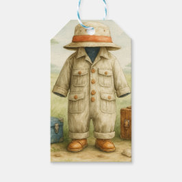 The Little Explorer | Safari Adventure Baby Shower ギフトタグ