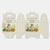 The Little Explorer | Safari Adventure Baby Shower フェイバーボックス (見開き)