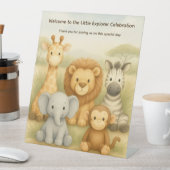 The Little Explorer | Safari Friends Adventure 台座サイン (インサイチュ)