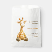 The Little Explorer | Safari Friends Baby Shower フェイバーバッグ (正面)