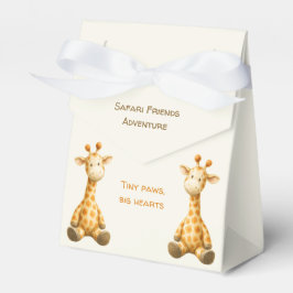 The Little Explorer | Safari Friends Baby Shower フェイバーボックス