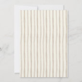 The Little Explorer | Safari Friends Baby Shower 招待状 (裏面)