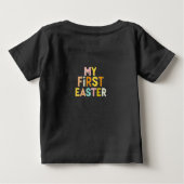 The little girl's first Easter ベビーTシャツ (裏面)