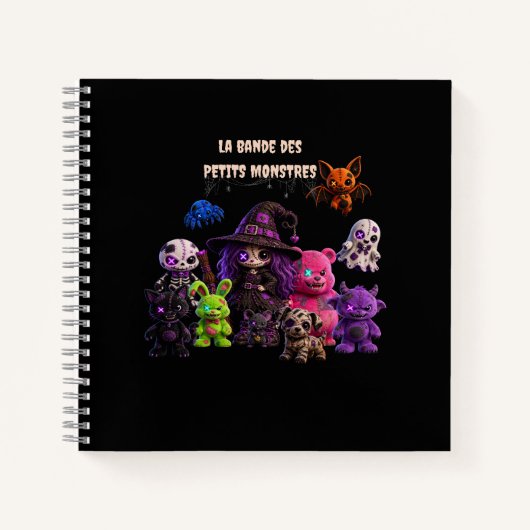 The Little Monsters Gang ノートブック (正面)